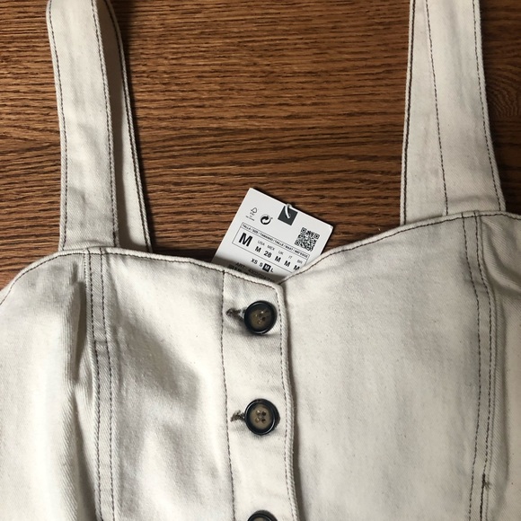 Zara denim dress NWT size M - Picture 11 of 11